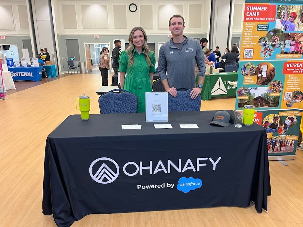 Ohanafy at the UNCW career fair